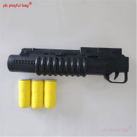 PB Playful Bag Outdoor Sports Soft Bullet m416 Sponge foam ball grenade launcher Toy accessories QG376 Adhesives Tape