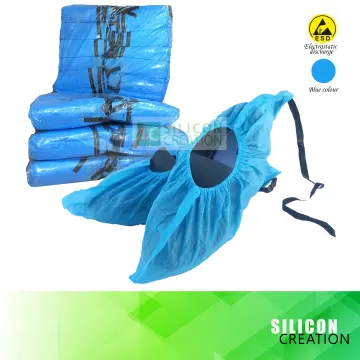 Buy ESD Shoe Cover with Conductive Strip (Non-Woven) Online