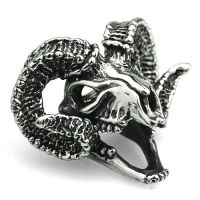 บีดเงิน Ghost Skull OHM Beads Silver 925 Charm