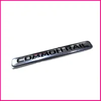 แผ่นป้าย แผ่นป้ายสติ๊กเกอร์ติดรถยนต์  Logo Commonrail ติดท้าย Triton ปี 2005-2014 สิ้นค้าดีมีคุณภาพ  * **ส่งเร้วทันใจ**