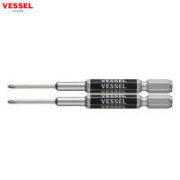 VESSELดอกไขควงหัวแฉกเล็กพิเศษ 2 ชิ้น/แพ็ก รุ่น GOSAI No.GS160082(Ph No.0 x 82 2PC Set)