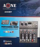 A-ONE สเตอริโอมิกเซอร์ 4 ช่อง USB MP3 ผสมสัญญาณเสียง STEREO MIXER รุ่น A-ONE A-444BT