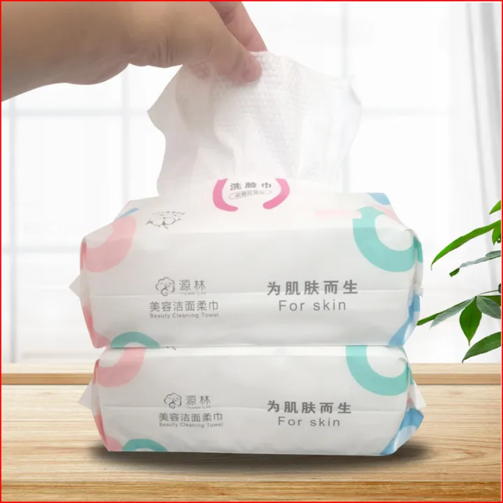 Lin washcloth disposable cotton washcloth female thickened pearl cotton