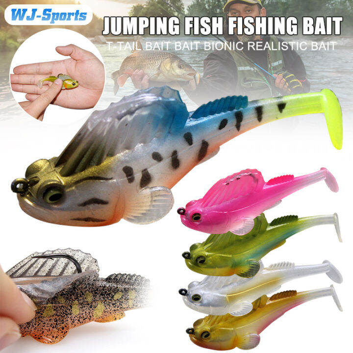 Swimbaits Fishing Tackle Hanging Bait Soft Plastic Lure Realistic ...