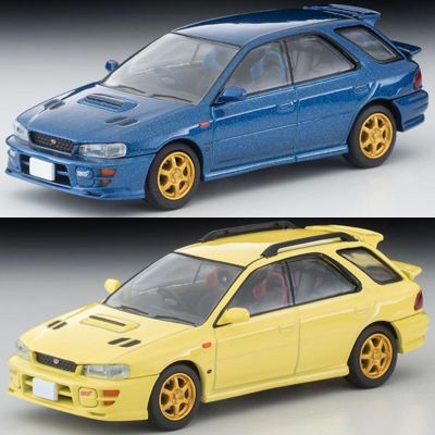 1:64 Tomytec Tomica TLV ต่อ N274A /B Subaru อิมเพรสซ่าเอสทีไอ WRX Wagon JDM Simulazione Lega Statica Moo Di Auto Giocattolo Regalo