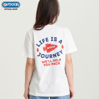 OUTDOOR PRODUCTS U CLASSIC ODP SLOGAN TEE เสื้อยืดคอกลม เสื้อยืดแขนสั้น Style ODUTS