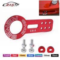 RASTP Double Lettering BENEN UNIVERSAL FRONT TOW HOOK (ONE PICES: Front ) color:Purple,red,sliver,black,blue,golden RS-TH001