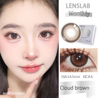 ตาโต LENSLAB คอนแทคเลนส์สีน้ำเงิน  คอนแทคเลนส์รายเดือน 14.5mm (1 pair) Monthly