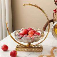 Afternoon Tea Shelf จานผลไม้ จานขนม เรียบหรู 18*7 ซม