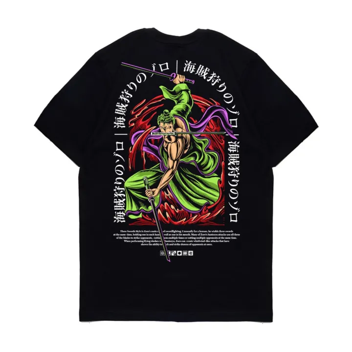 KIZARU Kaos Anime One Piece RORONOA ZORO | Lazada PH