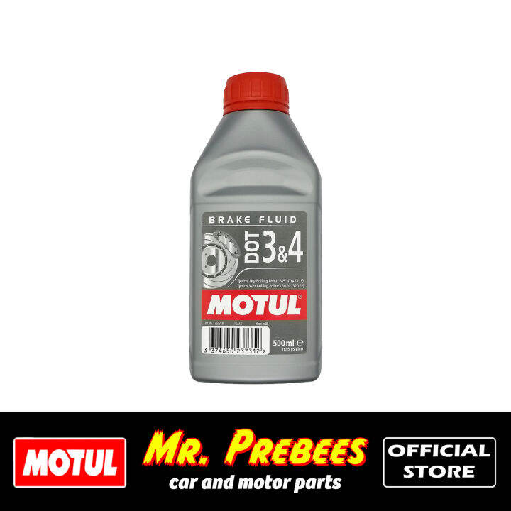 Motul Brake Fluid Dot 3 & 4 (500mL) | Lazada PH