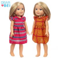 New Vintage Dress  Fit For American Girl Doll 14 Inch Doll Clothes   Shoes are not included. Hand Tool Parts Accessories