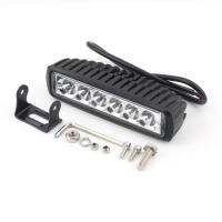 POPO 18 W 6LED แถบแสงทำงานขับรถ OFF ROAD Snowmobile 4WD เรือ