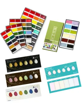 Kuretake Gansai Tambi Watercolor Paint Set 24 Colors MC20/24V