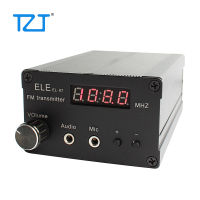 TZT 0.5วัตต์สเตอริโอเครื่องส่งสัญญาณ FM เสียงไร้สายออกอากาศวิทยุส่งสัญญาณพลังงานปรับ W เสาอากาศสายสัญญาณเสียง