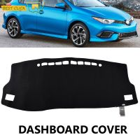 Xukey แดชบอร์ดปก Dash จ้า Dashmat สำหรับโตโยต้าโคโรลล่า Auris E170 E180 2014 - 2018 Dash คณะกรรมการปก Pad สีอาทิตย์พรม2015