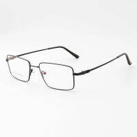 Supermemory Metal Glasses Frames Men Square Prescription Reading Eyeglasses Frame Male  New Full Optical Korean Eyewear