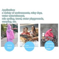 Raincoat Motorbike EVA Non- Rain Clothes Women Men Lightweight Rain Cape