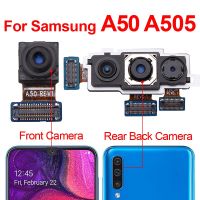 ต้นฉบับ Samsung A50 A505 กล้องด้านหลังกล้องด้านหลังด้านหน้าสําหรับ Samsung Galaxy A50 A505 A505F ชิ้นส่วนอะไหล่กล้องหลัก