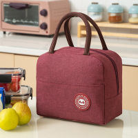 Portable Lunch Bento Bag Thermal Insulated Lunch Box Tote Cooler Handbag Pouch Dinner Container School Food Storage Bags New