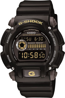 ‎Casio Casio Mens G-Shock Quartz Resin Sport Watch , Black