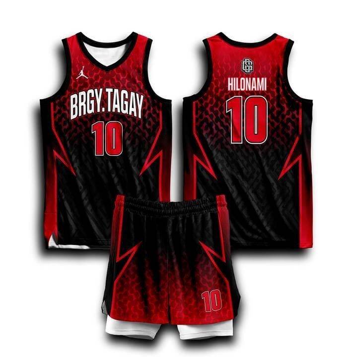 Brgy Tagay 01 Basketball Jersey Free Customize Of Name And Number Only