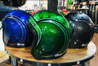 หมวกกันน๊อคทรงคลาสสิคแบบเปิดหน้า 5 เป็ก Avengers Helmet NO:354 EL Diablo Blue &amp; NO: 355 EL Diablo Green