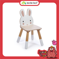 Tender Leaf Toys เฟอร์นิเจอร์เด็ก เฟอร์นิเจอร์ไม้ เก้าอี้ลายกระต่ายน้อย Forest Rabbit Chair