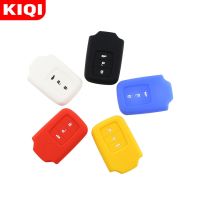 yonggax 3 Buttons Silicone Car Key Fob Cover Case Fit for Honda Vezel City Civic Jazz BRV BR-V HRV Keyless Entry Case Protect Holder