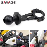 GPS Navigation Mobile Phone Holder Mounting Adapter Base 25Mm Ball For HONDA YAMAHA KAWASAKI SUZUKI Motorcycle 22Mm Handlebar