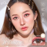 คอนแทคเลนส์ Mini Jetaime Brown / Gray (Kitty Kawaii) ขนาดมินิ ?