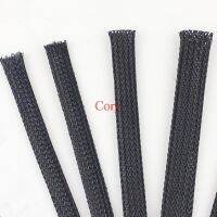 【cw】 Cable Sleeve Insulated retractable PET Expandable Braided Protection flexible conduit Width 2/4/6/8/10/12/15/20/25mm ！