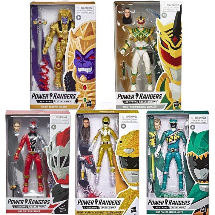 mighty morphin Power Rangers Lightning Collection Dino Charge Lord ...