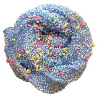 60ml Rainbow Fluffy Candy Granule Slime DIY Crunchy Foam Balls Glue Slime For Kids Antistress Toys Charm Butter Slime For Gift