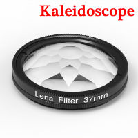 KnightX Kaleidoscope Effects Camera Filter DSLR Photography 37MM clip for mobile phone