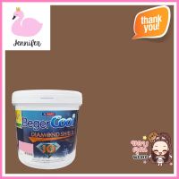 สีน้ำทาภายนอก BEGERCOOL DIAMONDSHIELD 10 #176-6 สี REALLY RAISIN กึ่งเงา 9 ลิตรWATER-BASED EXTERIOR PAINT BEGERCOOL DIAMONDSHIELD 10 #176-6 REALLY RAISIN SEMI-GLOSS 9L **ราคาดีที่สุด**