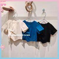 COD SDFGERTERT Girls short-sleeved T-shirt summer 2022 new style small and medium-sized childrens western style t-style Internet celebrity fried street baby Korean style summer top