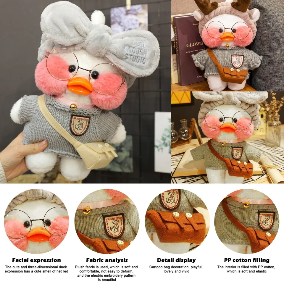 30cm Flifan Duck Cute Stuffed Toy Duck Pato Lalafanfan Paper