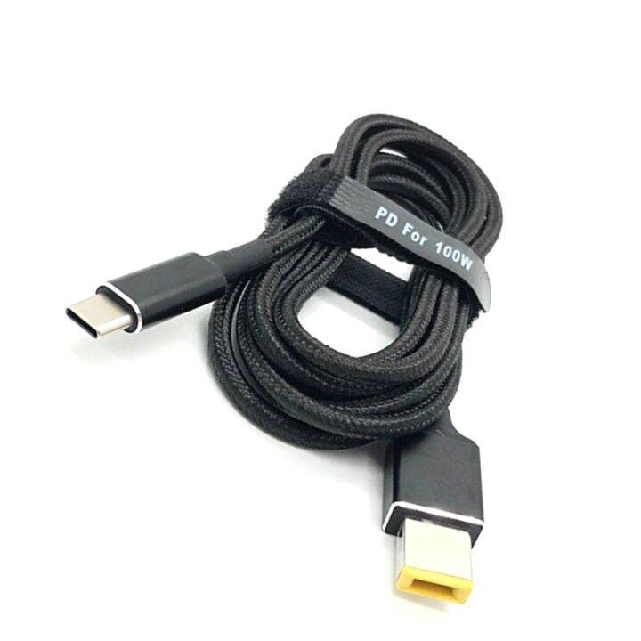 100W USB Type C Laptop Power Adapter Charging Cable Cord Dc Jack Plug