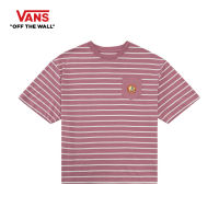 VANS AP RETRO GROOVE STRIPE POCKET  - LILAS STRIPES เสื้อยืดคอกลม ชาย หญิง