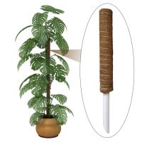 ஐ✴ 30/40cm Coir Moss Totem Pole Coir Moss Stick For Creepers Plant Support Extension Climbing Indoor Garden Plants