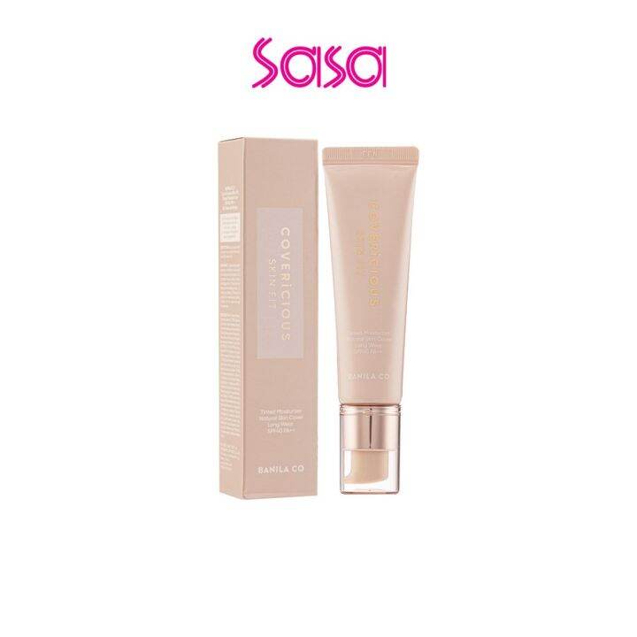 Banila Co Covericious Skin Fit Tinted Moisturizer SPF40 PA++30ml ...