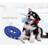 PU Leather Dog Leash Chain Leads Rope Pet Cat Traction Hook Buckle Collar Harness Running Walk Black Red Blue for Small Animal