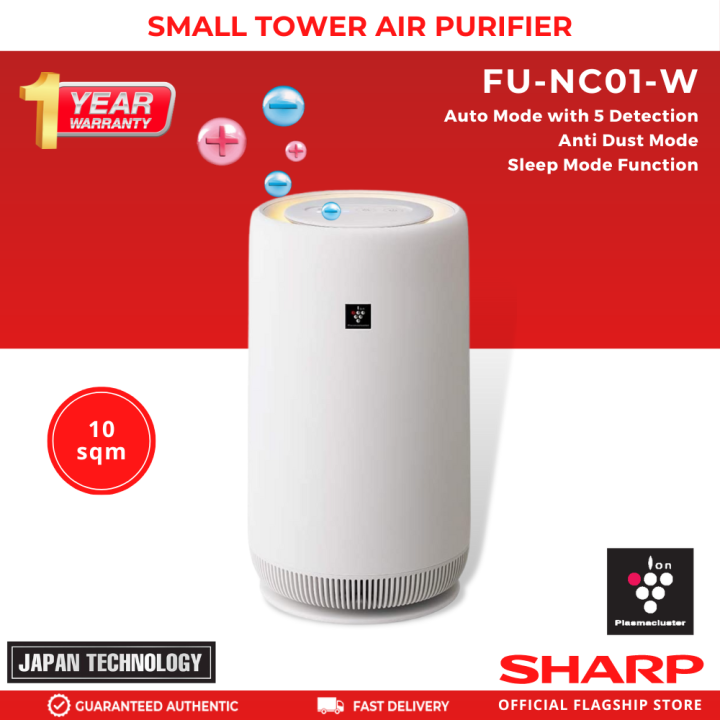 Sharp FUNC01W 10sqm Small Tower Air Purifier Lazada PH