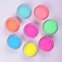 5ml Neon Fluorescence Acrylic Dip Powder Luminous Pigment Natural Dry Summer Glitter Nail Decoration