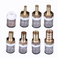 6 8 10 12 14 16mm Stainless Steel Mesh Filter Garden Irrigation Pump Protection Hose Water Cleaning Filter Pagoda Brass Fitting Watering Systems Garde