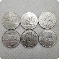 【YD】 1995 POLAND 2 Zlote FULL 6 COINS COPY commemorative coins-replica coins medal collectibles