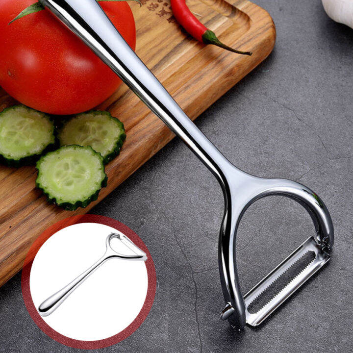 lucky-vegetable-fruit-peeler-stainless-steel-super-sharp-potato-peeler-kitchen-gadget-เครื่องล้างจาน-safety-kitchen-accessories-spiralizer