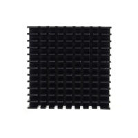 Holiday Discounts 2Pcs/Lot New 40X40x11mm Aluminum Heatsink Extruded Black Radiator Heat Sink For Electronic Heat Dissipation Cooling