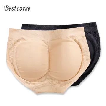 Shop Bestcorse Original Silicone Padding Hips And Butt Padded Panty For  Women Breathable Plus Size Buttocks Lifting With Fake Ass Body Shaper  Lifter Shapewear Ladies Enhancer Underwear Silicon But Booty Pad with